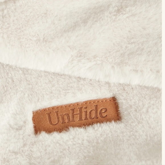 unhide Bedding White Unhide Lil Marsh Blanket Poshmark